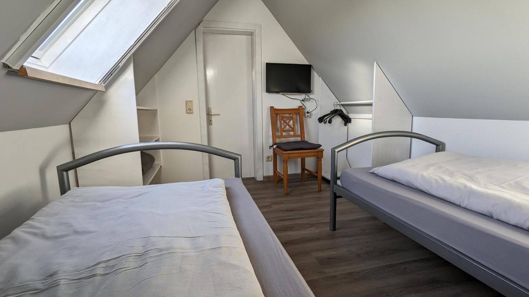 Dachgeschosswohnung Wilhelm Nordleda Buitenkant foto