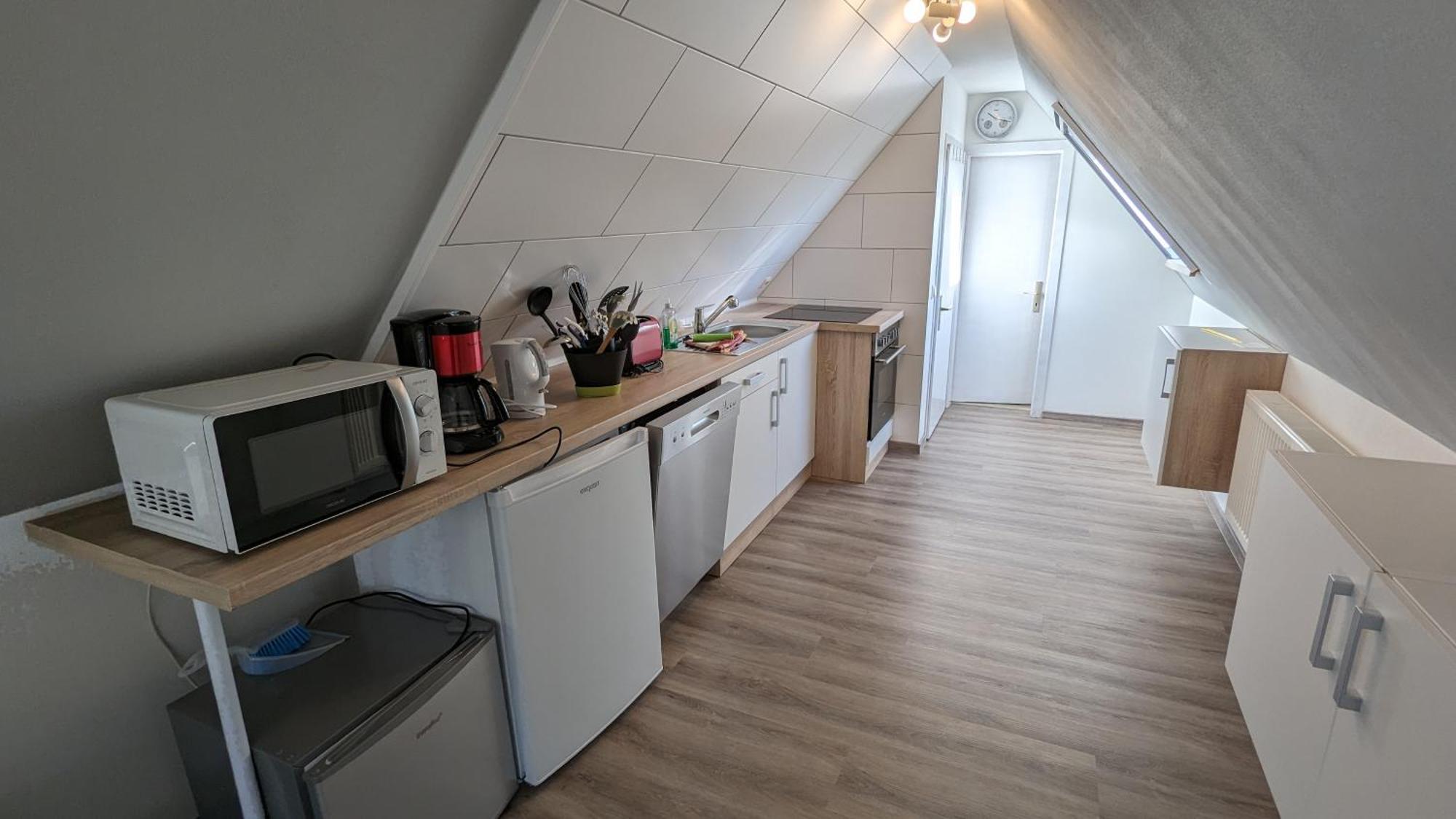 Dachgeschosswohnung Wilhelm Nordleda Buitenkant foto