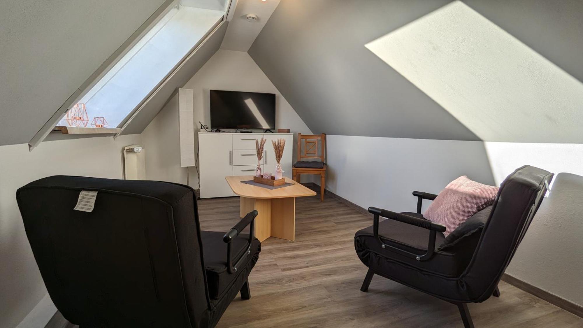 Dachgeschosswohnung Wilhelm Nordleda Buitenkant foto